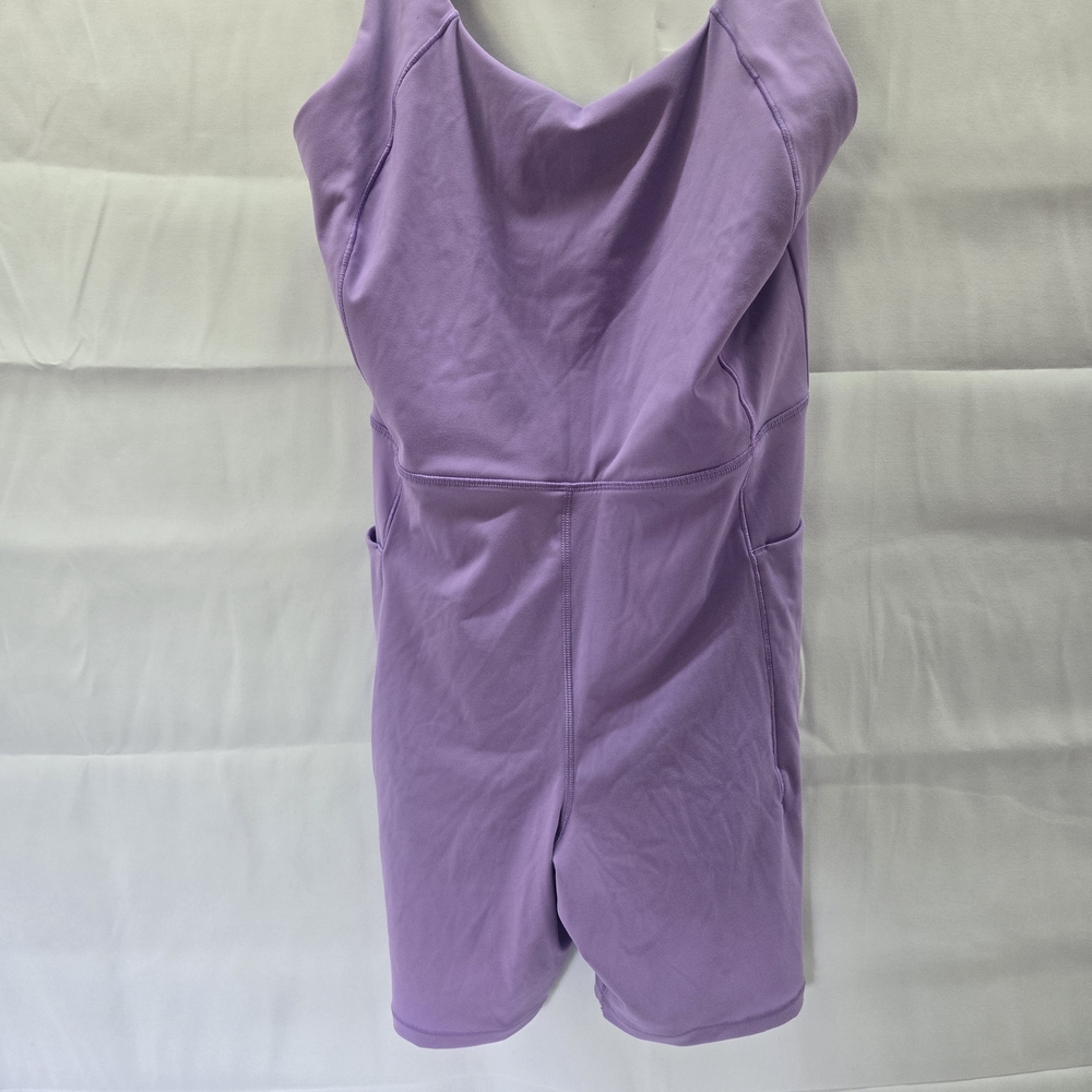 CAlia Light Purple Activewear Bodysuit